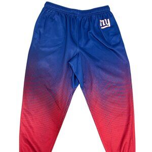 NFL Team Apparel Men's New York Giants Royal Gradient Jogger Pants Size XL Blue
